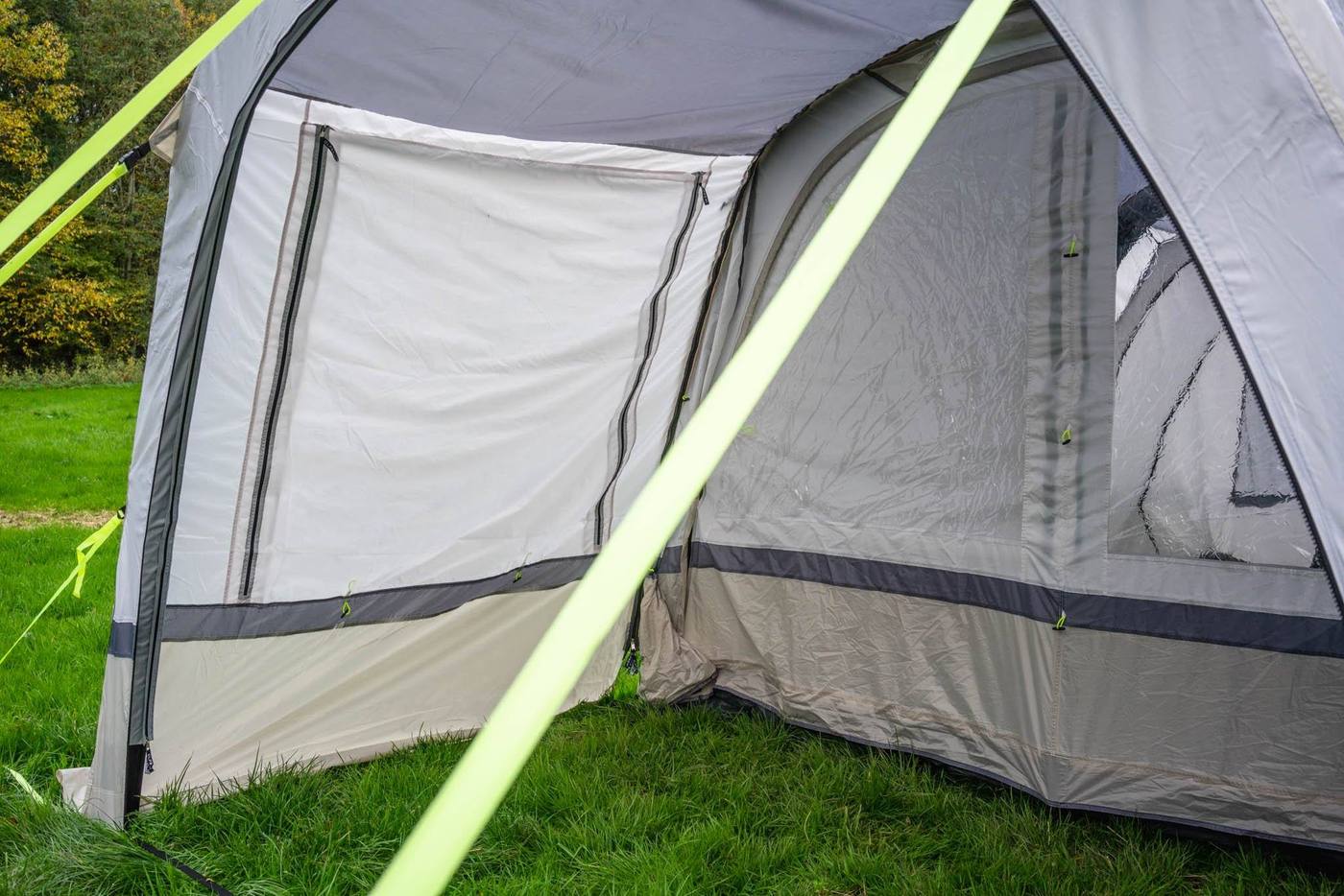 Olpro Cocoon Breeze Tent Extension Zip Sage Green Chalk 3 Door 3